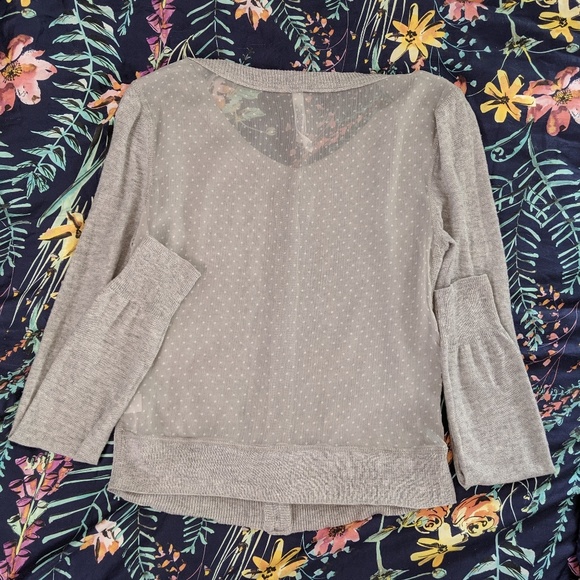 Aeropostale gray cardigan - Picture 2 of 3